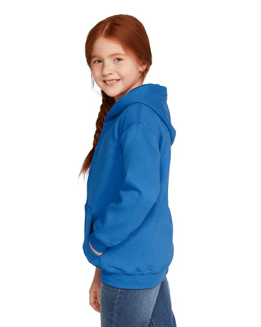 Gildan® 18600B Youth Full Zip Hooded Sweatshirt