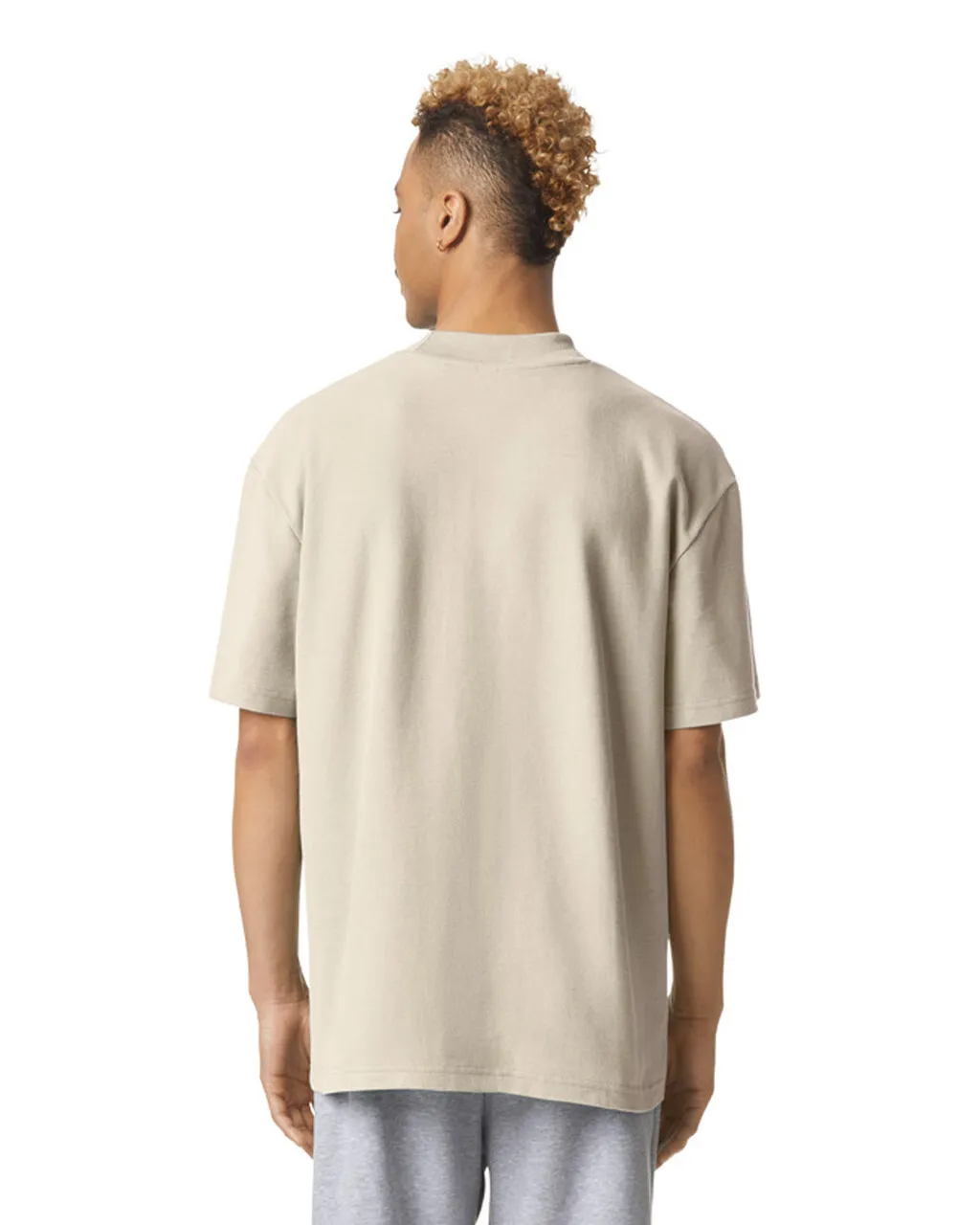 Pique Unisex Mockneck T-Shirt  PQ