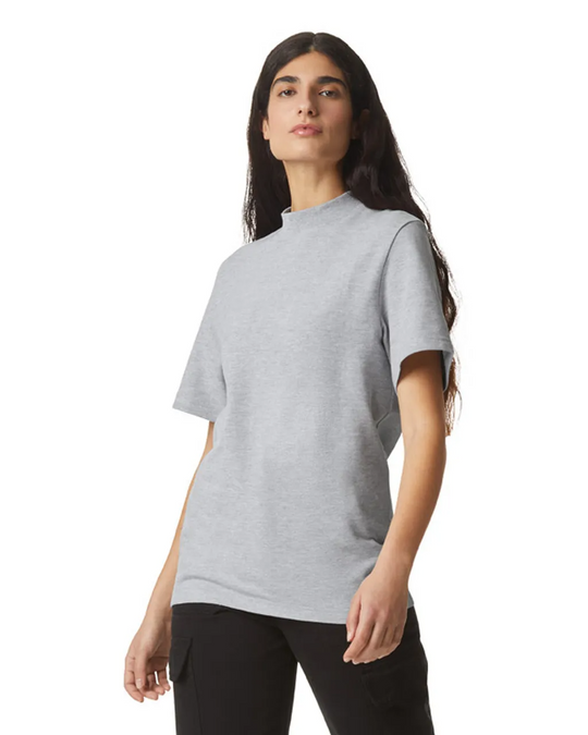 Pique Unisex Mockneck T-Shirt  PQ