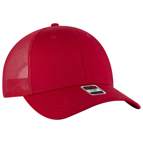 OTTO CAP 6 Panel Low Profile Mesh Back Trucker Hat