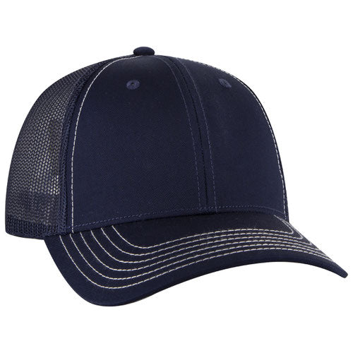 OTTO CAP 6 Panel Low Profile Mesh Back Trucker Hat