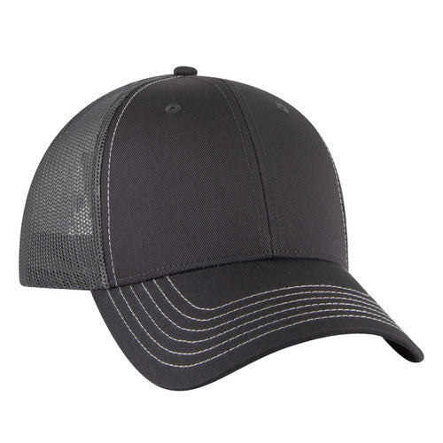 OTTO CAP 6 Panel Low Profile Mesh Back Trucker Hat